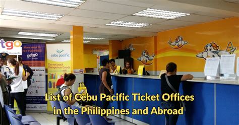 cebu pacific ticketing office|cebu pacific flight booking.